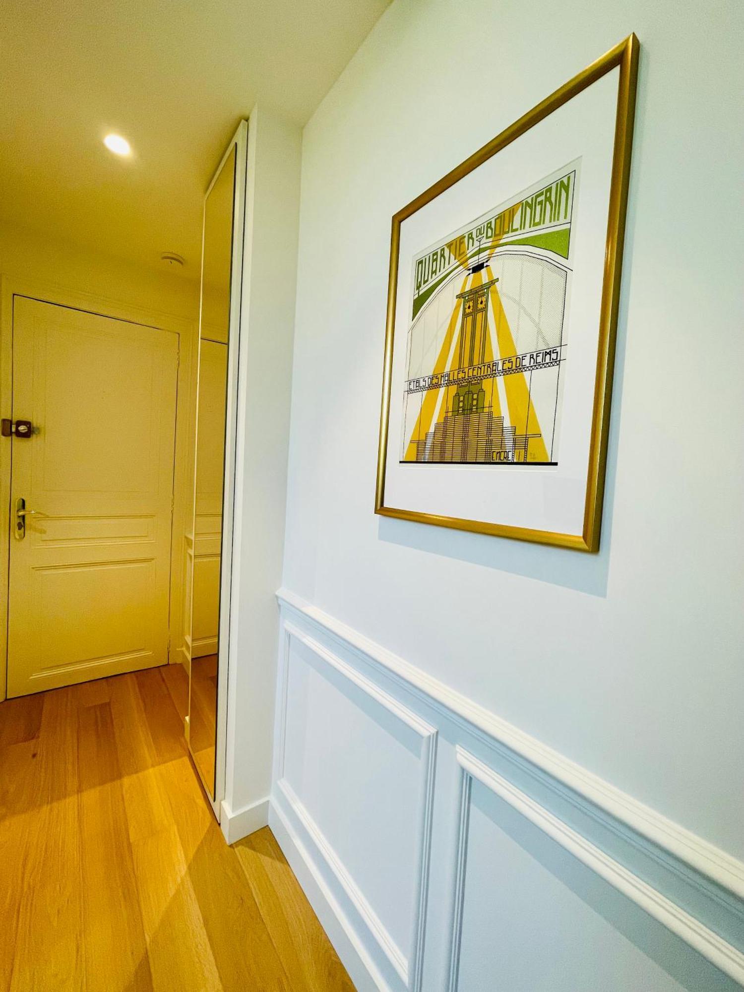 Appartements De Charme Du General Leclerc - Place D'Erlon - Hypercentre - Gare - 랭스 외부 사진