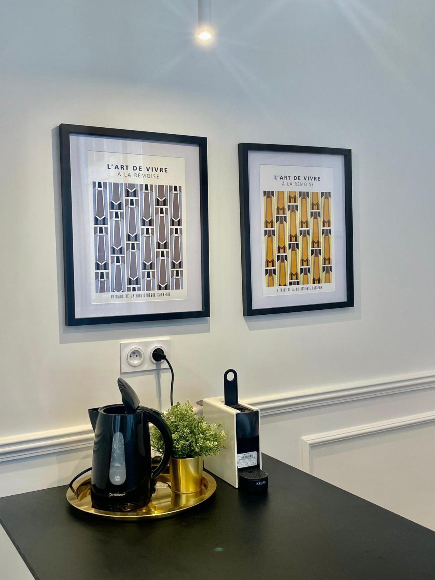 Appartements De Charme Du General Leclerc - Place D'Erlon - Hypercentre - Gare - 랭스 외부 사진